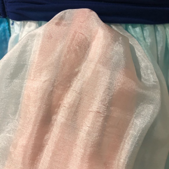 Laura 100% silk strapless dress - gown - Picture 6 of 8